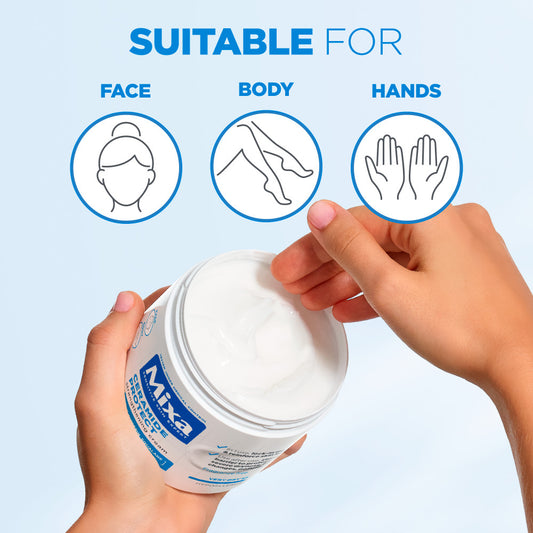 🧴 Mixa Ceramide Protect – Crema Rinforzante Multizona (Viso, Corpo, Mani) – 400 ml