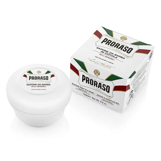 Proraso Sapone da Barba Pelli Sensibili con Avena e Tè Verde 🪒