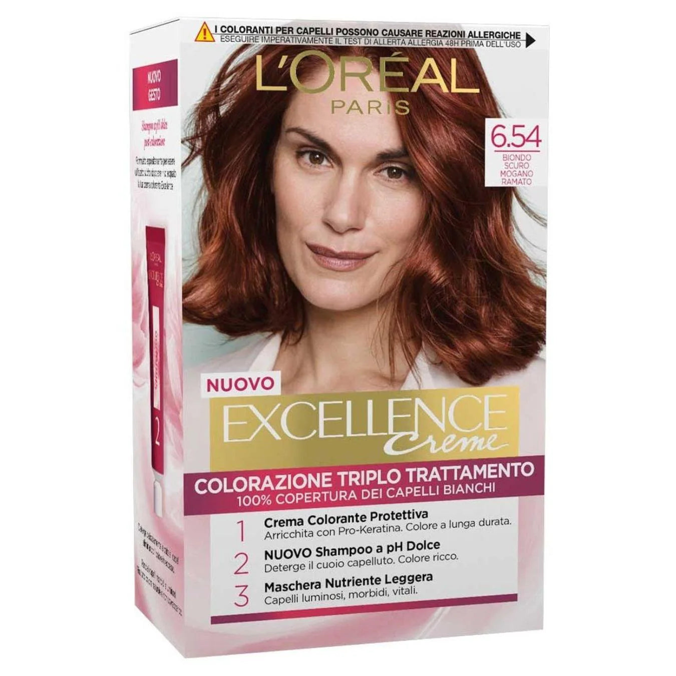 L’Oréal Paris Excellence Crème – 6.54 Biondo Scuro Mogano Ramato