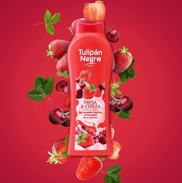 🍓Tulipán Negro Fresa & Cereza- Un cocktail di energia e dolcezza sulla tua pelle! 🔥