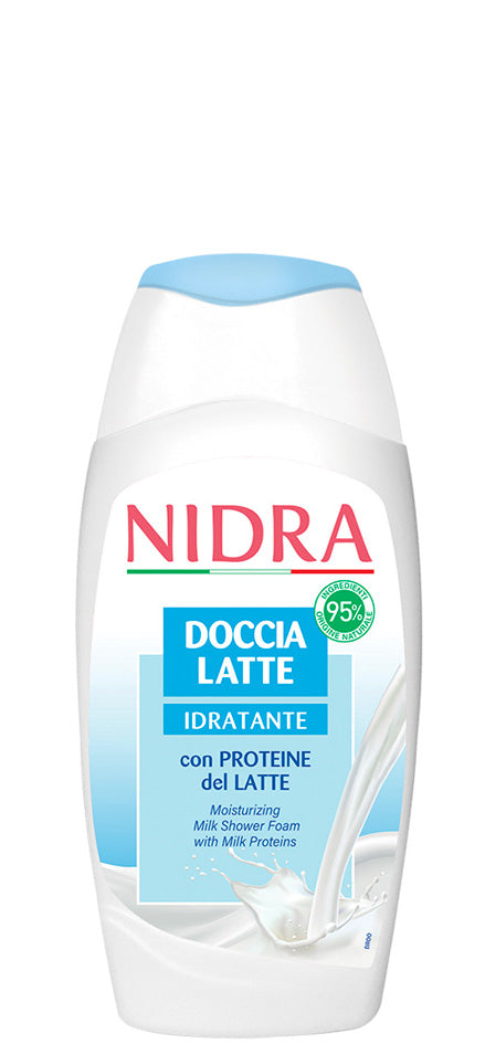 NIDRA Doccia Latte Idratante con Proteine del Latte – 250 ml