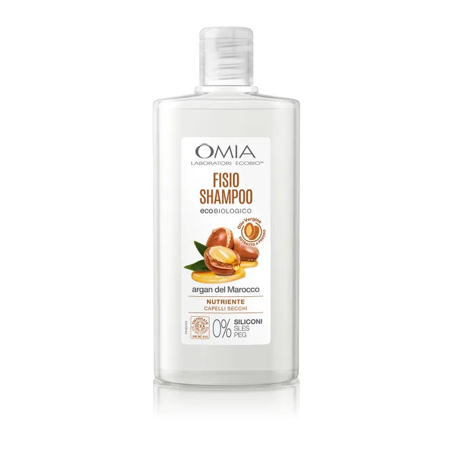 🧴 OMIA Fisio Shampoo Argan del Marocco – Capelli Secchi