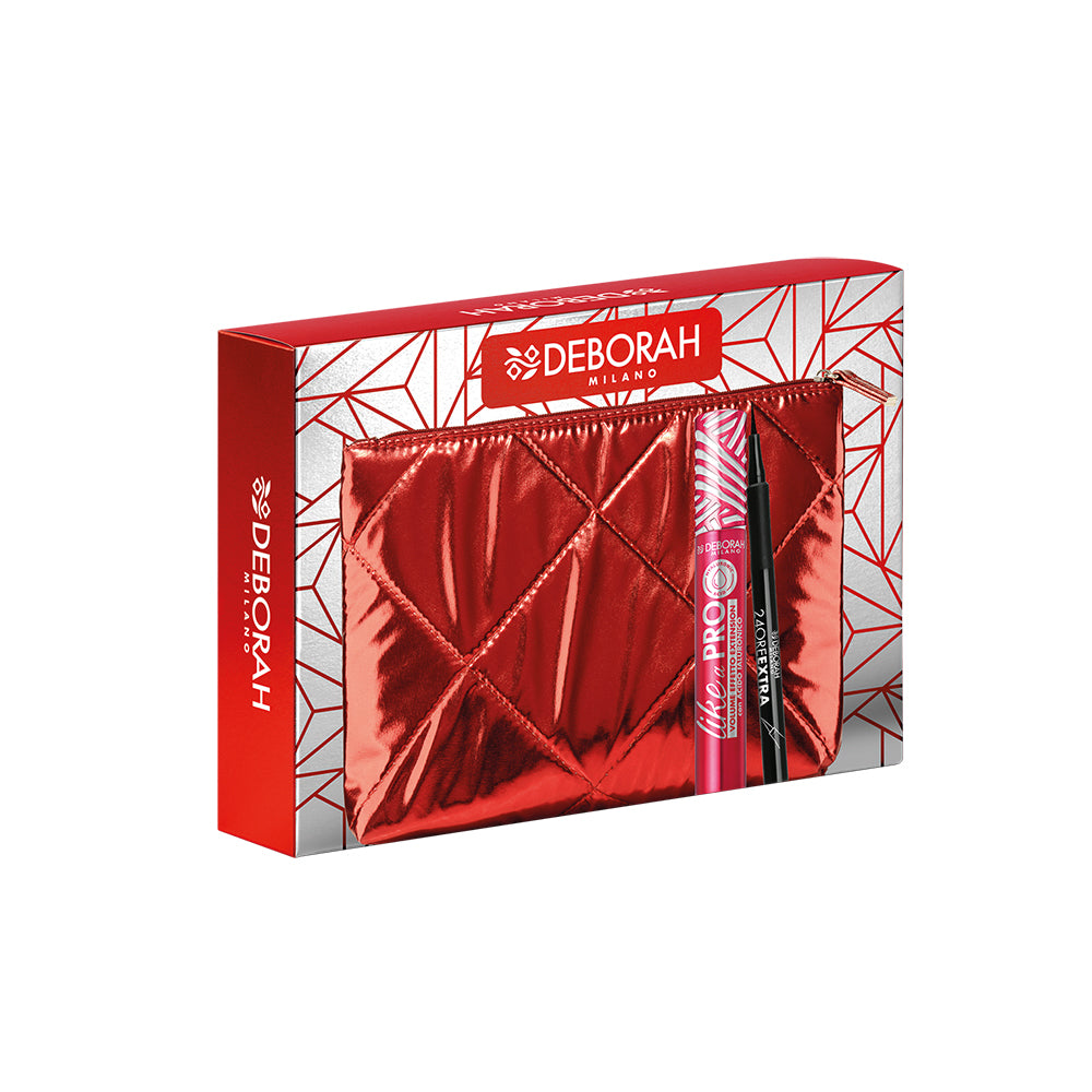 Deborah Milano – Cofanetto con Mascara Pro Volume & Eyeliner 09