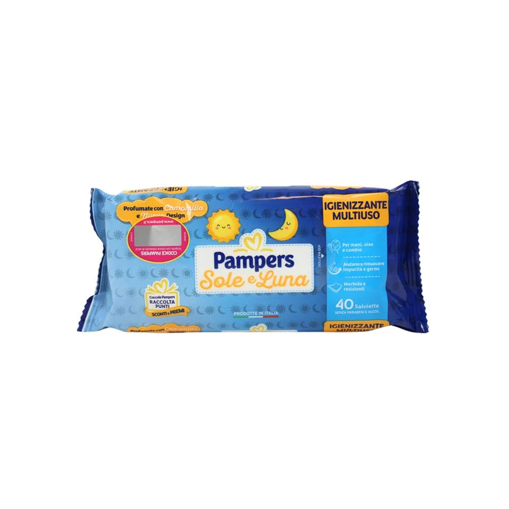Salviette Pampers Sole e Luna - 40 Pezzi