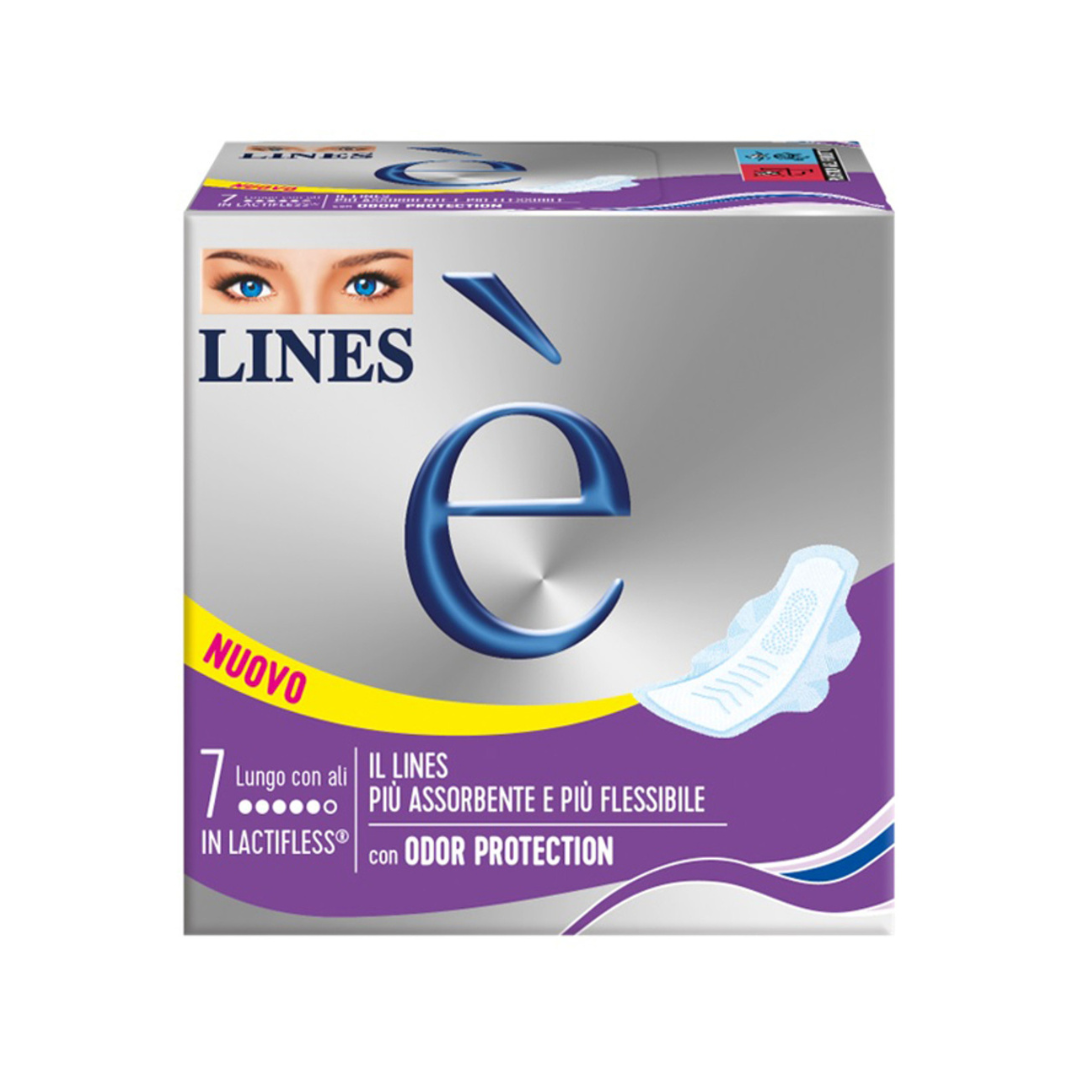 🌙 Lines È Lungo con Ali – Protezione Extra per le Tue Giornate e Notti!