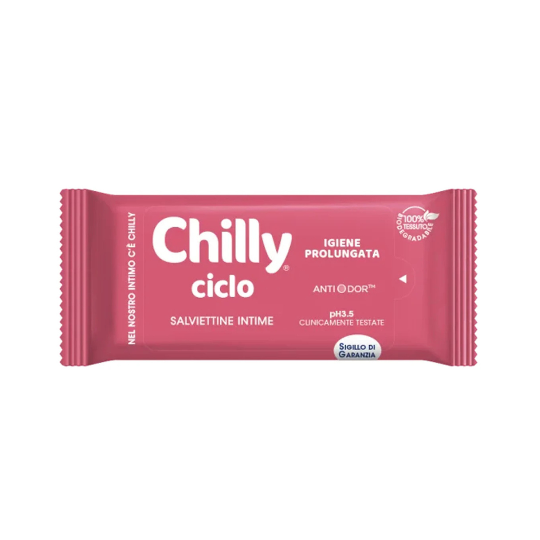 Chilly Ciclo Salviettine Intime – Igiene e Freschezza Sempre con Te! 🌸