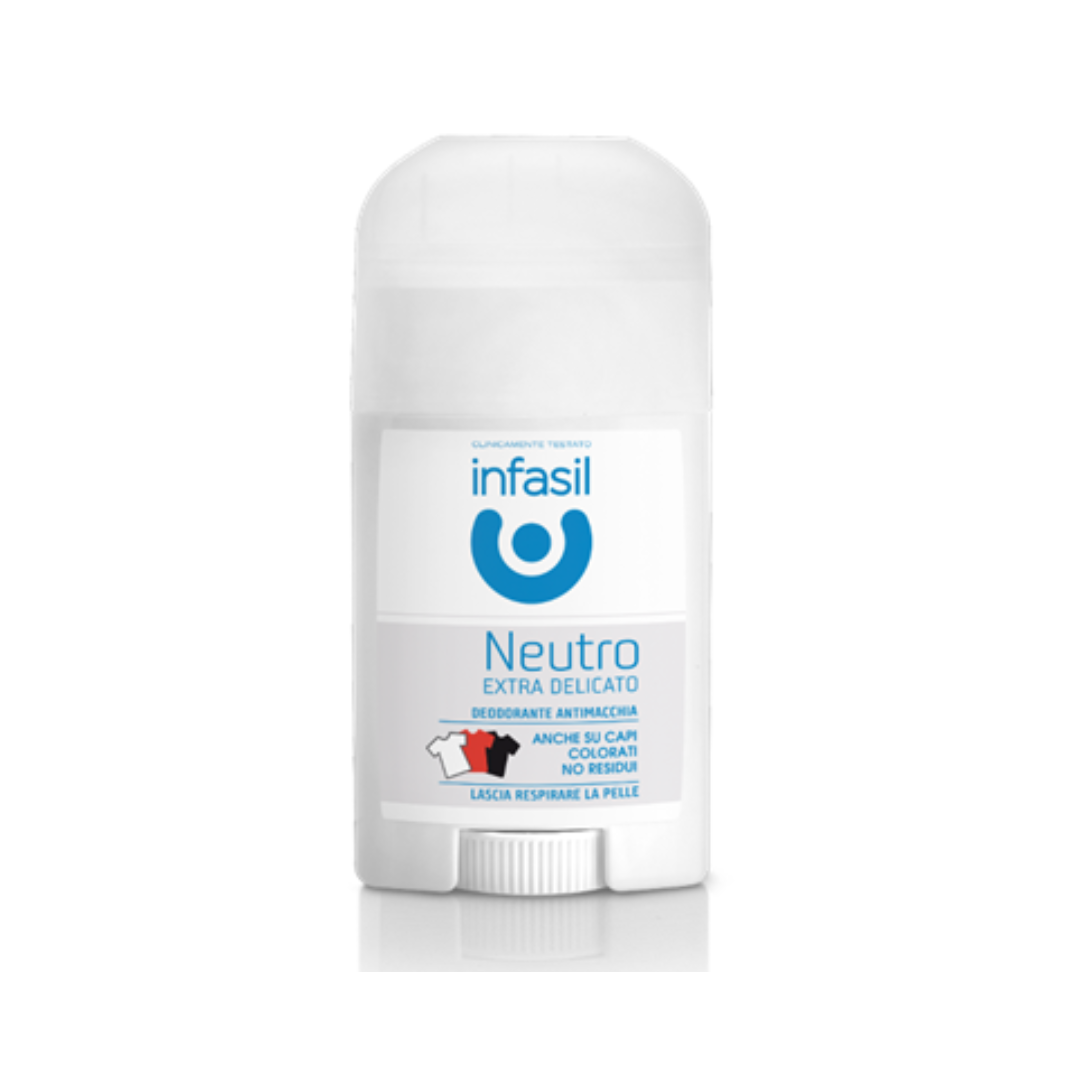 Infasil Neutro Extra Delicato Stick – Protezione Invisibile, Delicatezza Assoluta