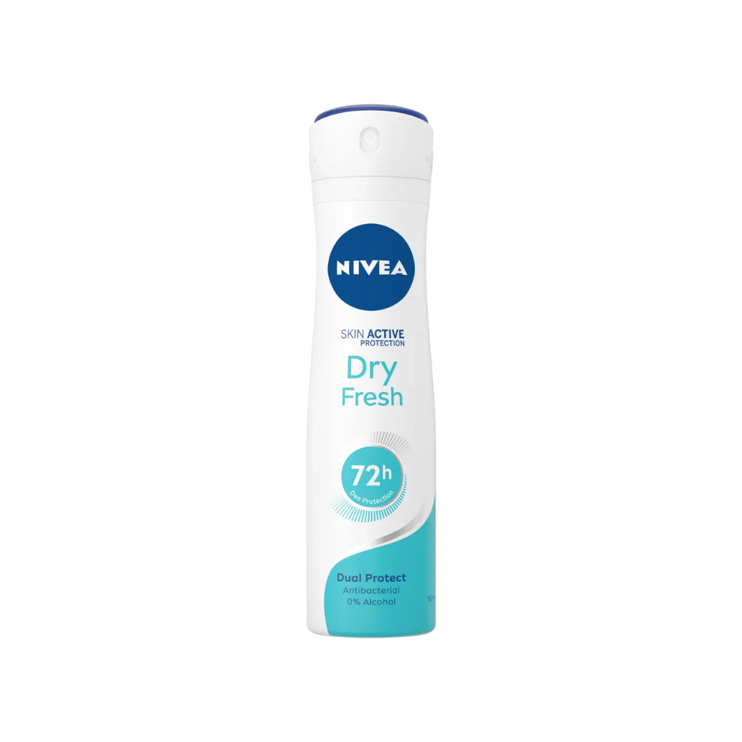 NIVEA Dry Fresh Deodorante Spray – Protezione e Freschezza per 72h