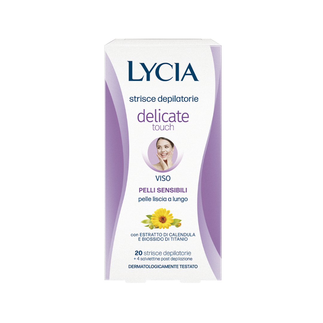 Lycia Delicate Touch – Strisce Depilatorie Braccia & Gambe