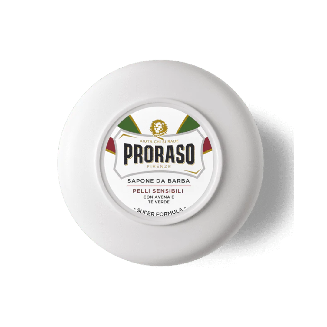 Proraso Sapone da Barba Pelli Sensibili con Avena e Tè Verde 🪒
