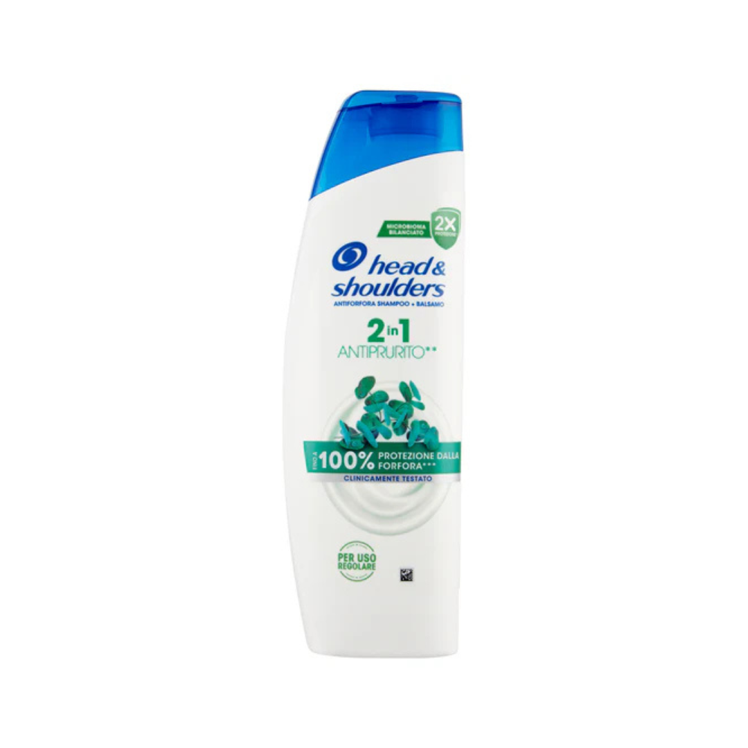HEAD & SHOULDERS - Shampoo + Balsamo 2in1 Antiprurito (250ml)