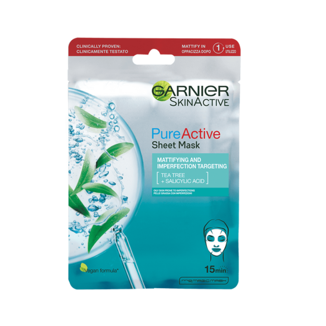 Garnier SkinActive Pure Active Sheet Mask