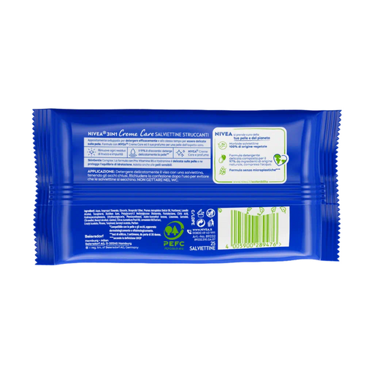 NIVEA 3in1 Creme Care Salviettine Struccanti 💙