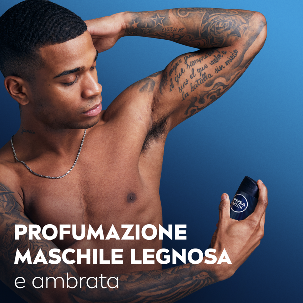🔥 NIVEA MEN DEEP DARKWOOD – PROTEZIONE INTENSA FINO A 72H! 🖤💪