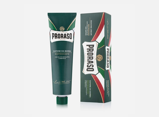 Proraso Sapone da Barba Rinfrescante in Tubo con Eucalipto e Mentolo 🪒
