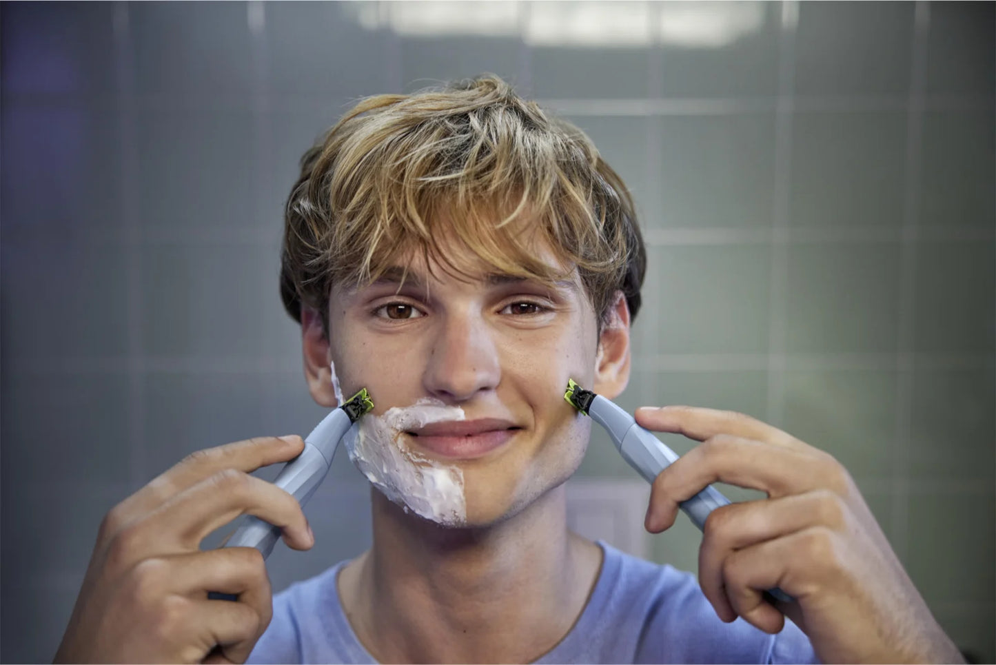 Philips OneBlade 1st Shave con Lama Anti-Friction 🪒