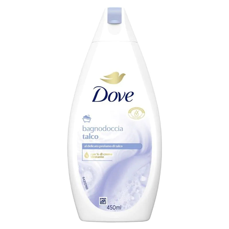 🛁 Dove Bagnodoccia Talco – 450 ml