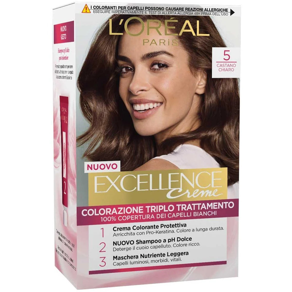 ✨ L’Oréal Paris Excellence Crème 5 – Castano Chiaro ✨