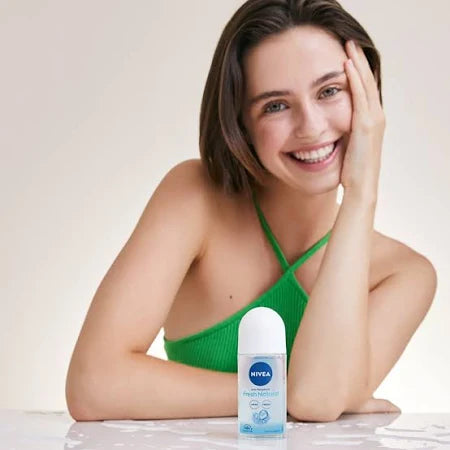 🌿 NIVEA FRESH NATURAL ROLL-ON - FRESCHEZZA NATURALE E DELICATA SENZA ALLUMINIO! 🌿