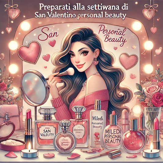 Guida Ironica ma Efficiente per Prepararsi alla Settimana di San Valentino con i Prodotti di Miledi Personal Beauty