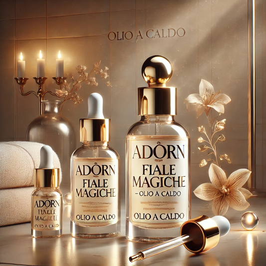 Capelli Ristrutturati e Luminosi con Adorn Fiale Magiche – Olio a Caldo