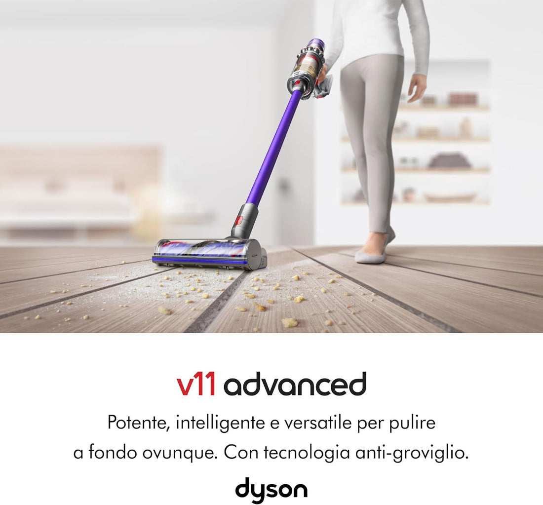 Dyson V11 Advanced: l’aspirapolvere che cambia davvero il modo di pulire casa