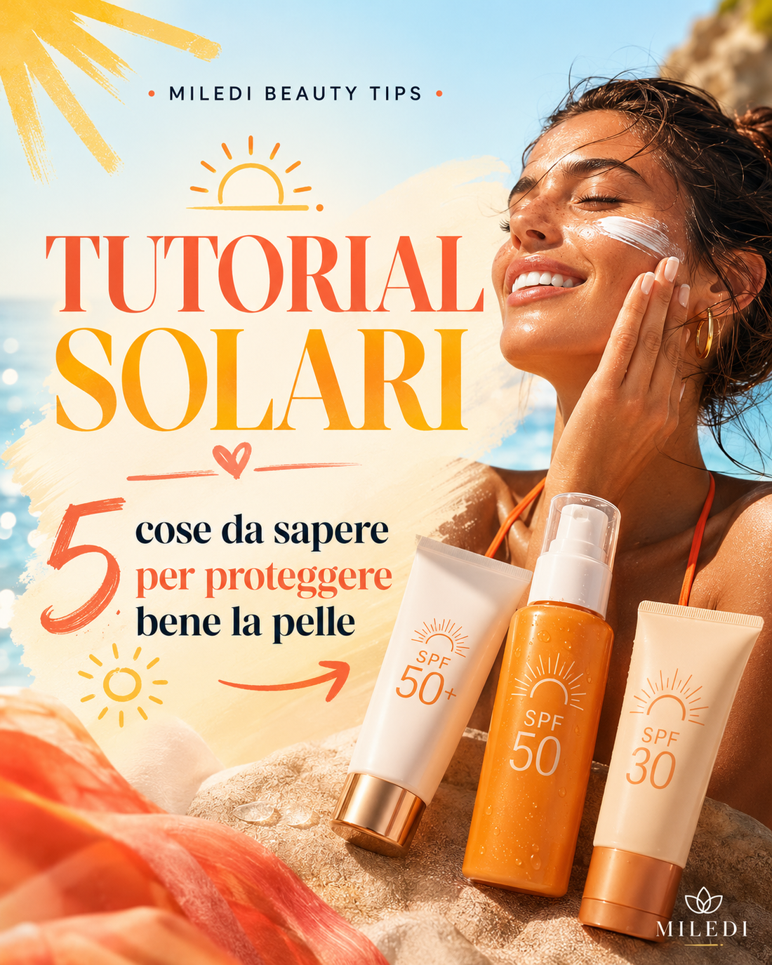 Come scegliere il solare giusto per il tuo tipo di pelle