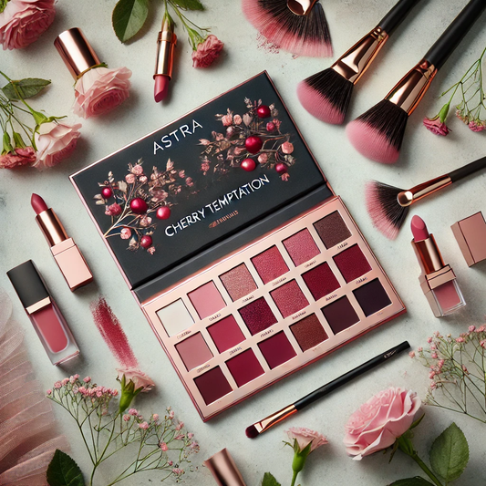 🍒 Astra Cherry Temptation Eyes Palette: il segreto per uno sguardo perfetto!