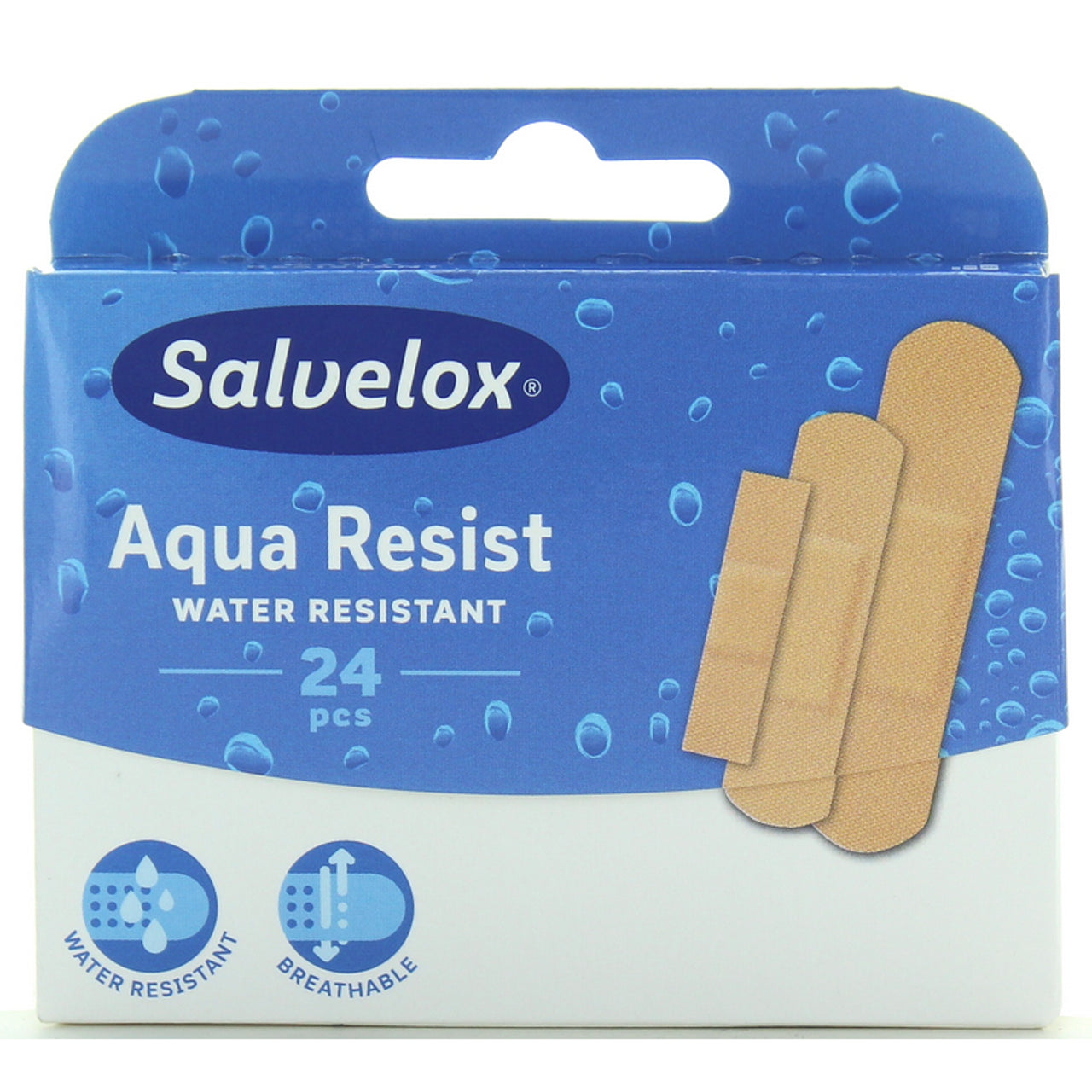 🩹 Salvelox Aqua Resist – 24 Cerotti Protettivi e Traspiranti