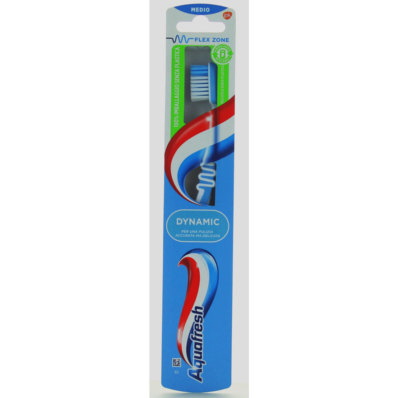 🪥 Aquafresh Spazzolino Dynamic Medio – Flex Zone