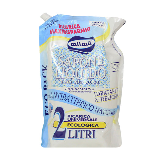 🛡️ MilMil Sapone Liquido Antibatterico – Protezione e Delicatezza per Tutta la Famiglia! 💙