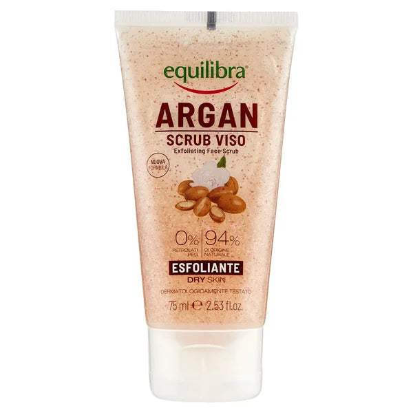 Equilibra Argan – Scrub Viso Esfoliante