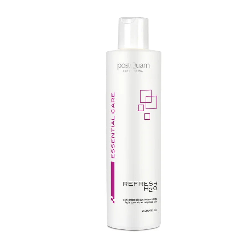 💧 PostQuam Essential Care – Refresh H2O Tonico Idratante Viso – Pelli Secche o Disidratate – 250 ml