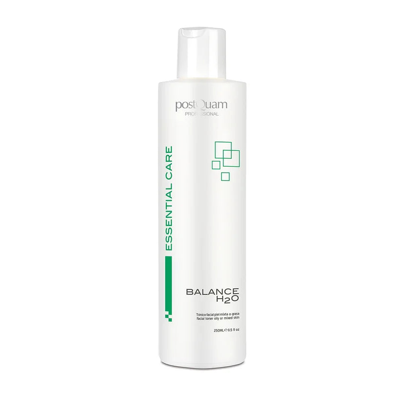 💧 PostQuam Essential Care – Balance H2O Tonico Viso Equilibrante – Pelli Miste o Grasse – 250 ml