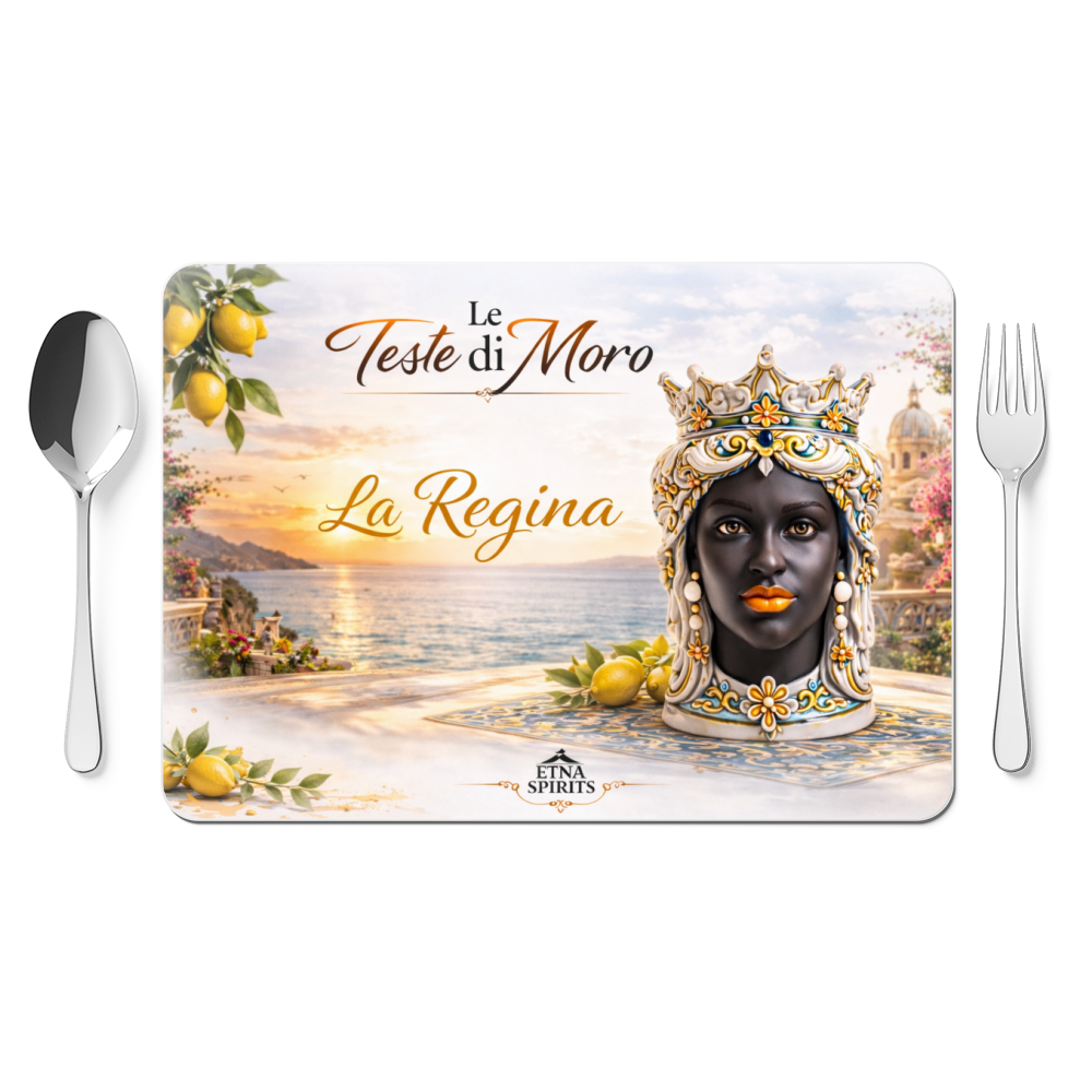 Tovaglietta Placemat La Regina - Tovaglietta  artistica Etna Spirts