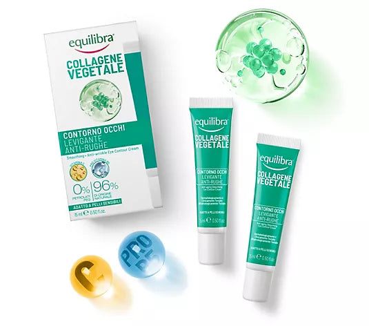 Equilibra – Collagene Vegetale | Contorno Occhi Levigante Anti-Rughe