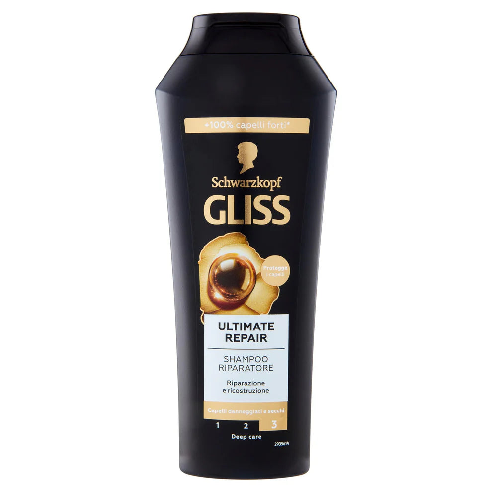 🛠️ GLISS ULTIMATE REPAIR – Shampoo Riparatore