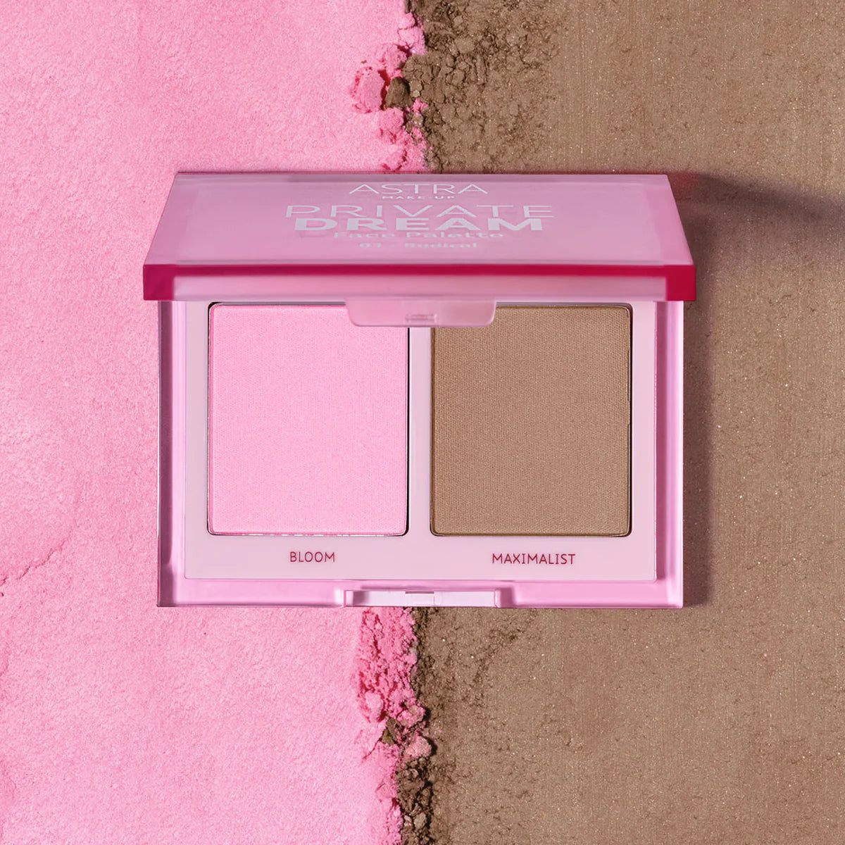💗 Astra Private Dream Face Palette – 01 Radical