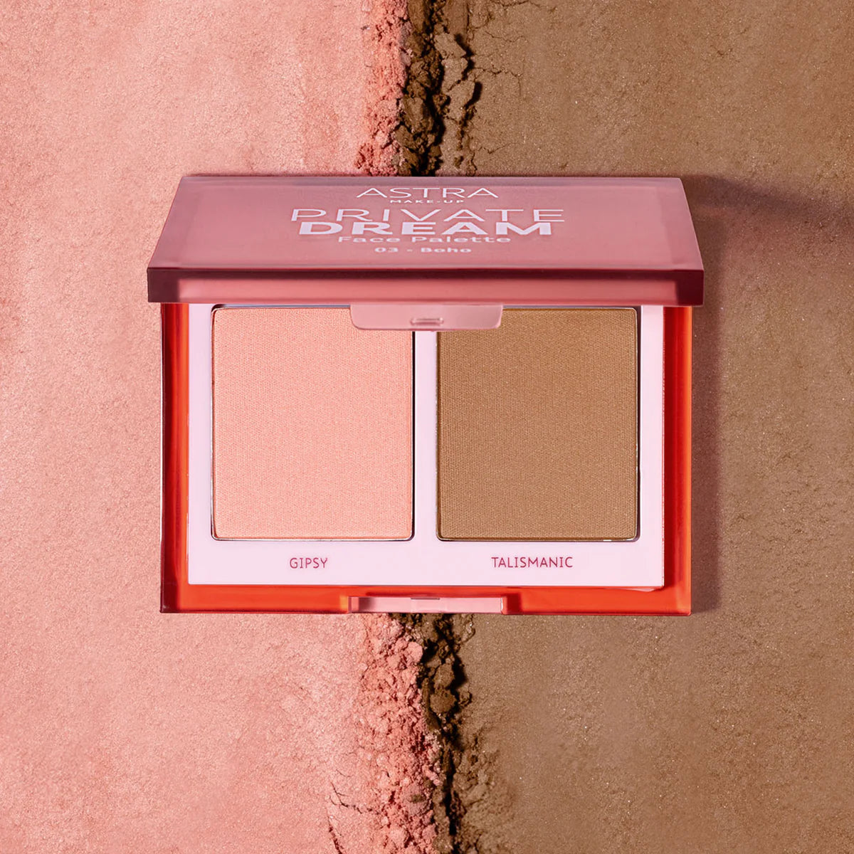 🧡 Astra Private Dream Face Palette – 03 Boho