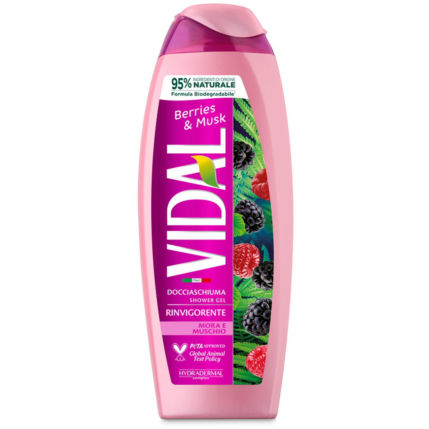 🍇🌿 VIDAL BAGNO DOCCIA MORA E MUSCHIO – UNA COCCOLA RINVIGORENTE PER LA TUA PELLE 🌿🍇