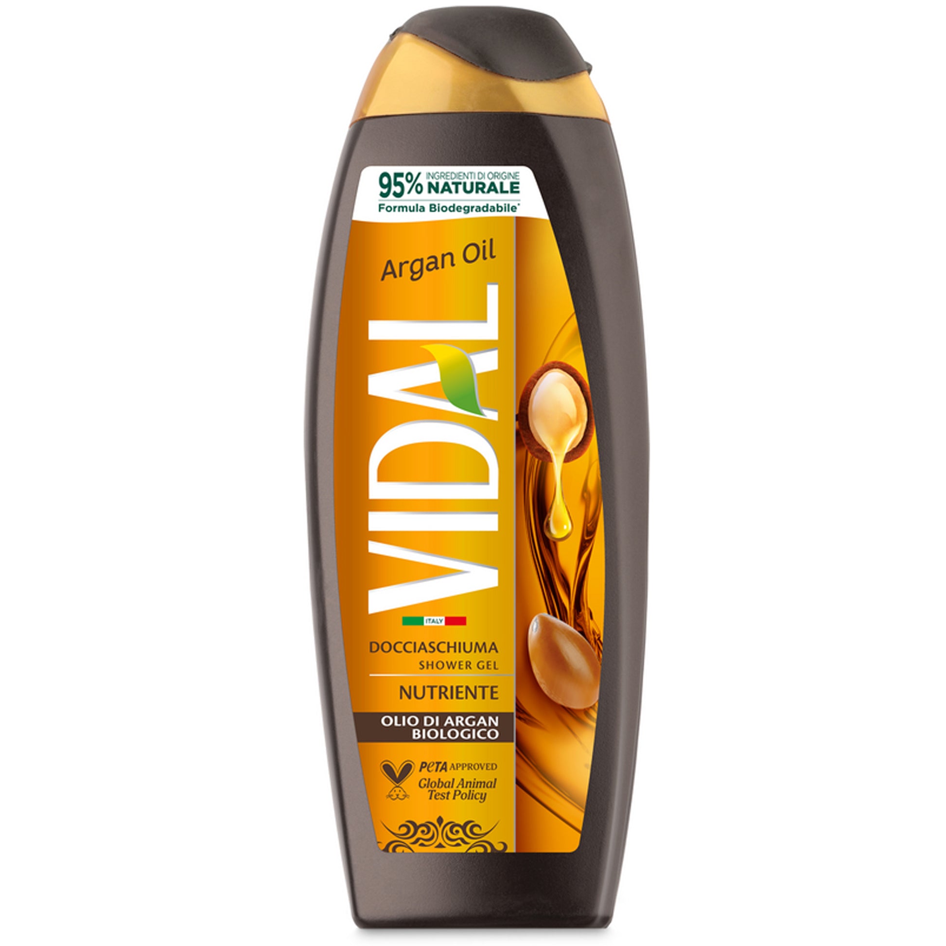 💛 VIDAL BAGNO DOCCIA ARGAN OIL – UN RITUALE DI BELLEZZA E NUTRIMENTO 💛