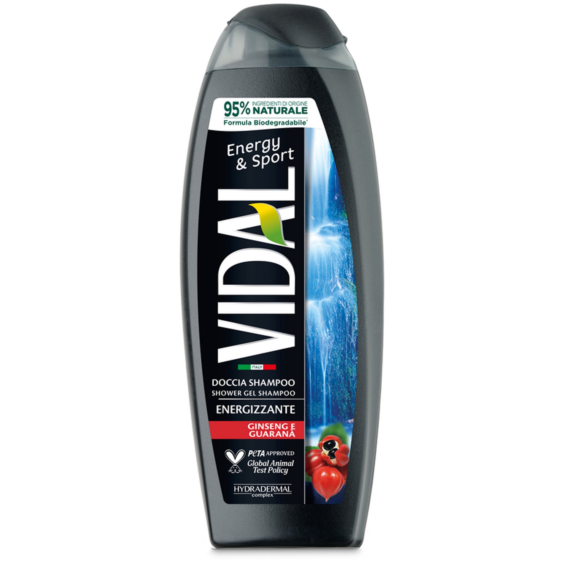 ⚡ VIDAL DOCCIA SHAMPOO ENERGY & SPORT – CARICA DI ENERGIA PER CORPO E CAPELLI ⚡