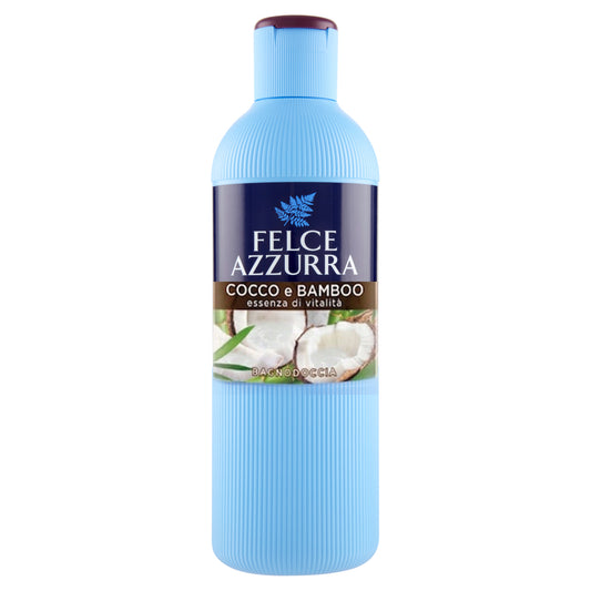 🥥🎍 FELCE AZZURRA BAGNO DOCCIA COCCO E BAMBOO – ESSENZA DI VITALITÀ 🎍🥥