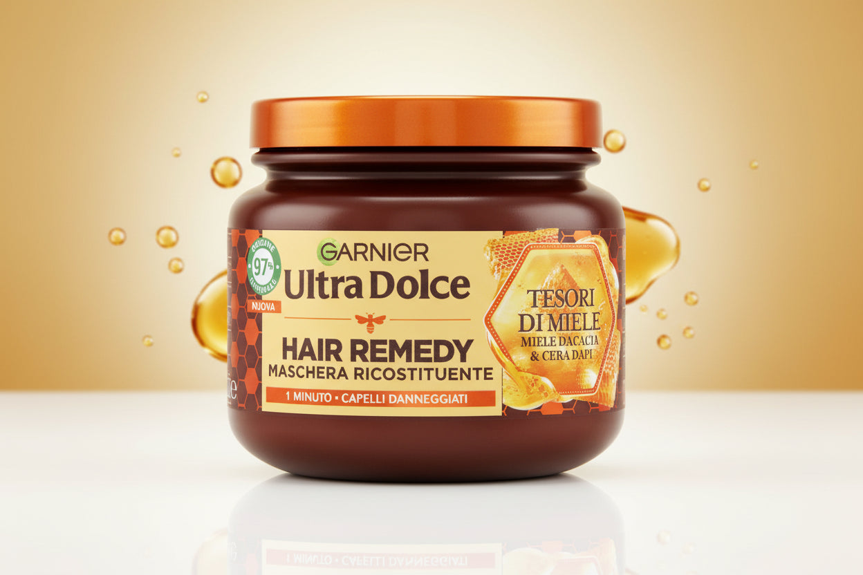 Garnier Ultra Dolce Hair Remedy - Maschera Ricostituente Tesori di Miele