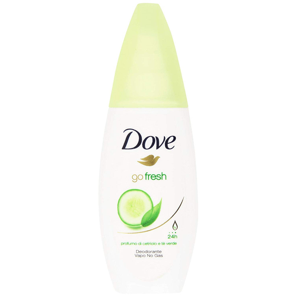 🍃 Dove Go Fresh – Deodorante Vapo No Gas Cetriolo & Tè Verde