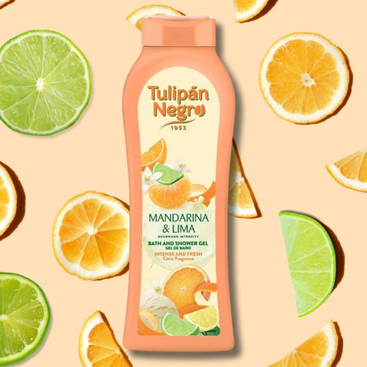 🍊 Tulipán Negro Mandarina & Lima – Un'Esplosione di Freschezza sotto la Doccia! 🍋