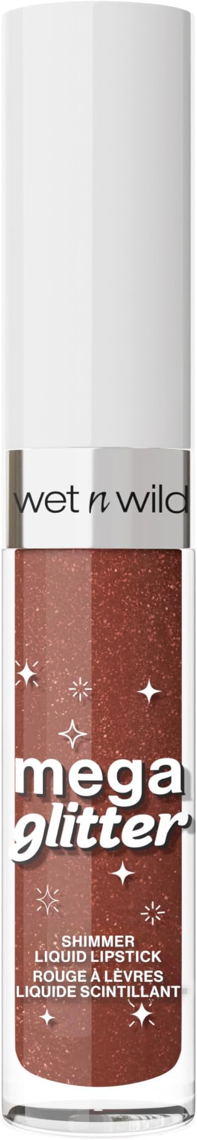 ✨ Mega Glitter – Shimmer Liquid Lipstick (Bronze)