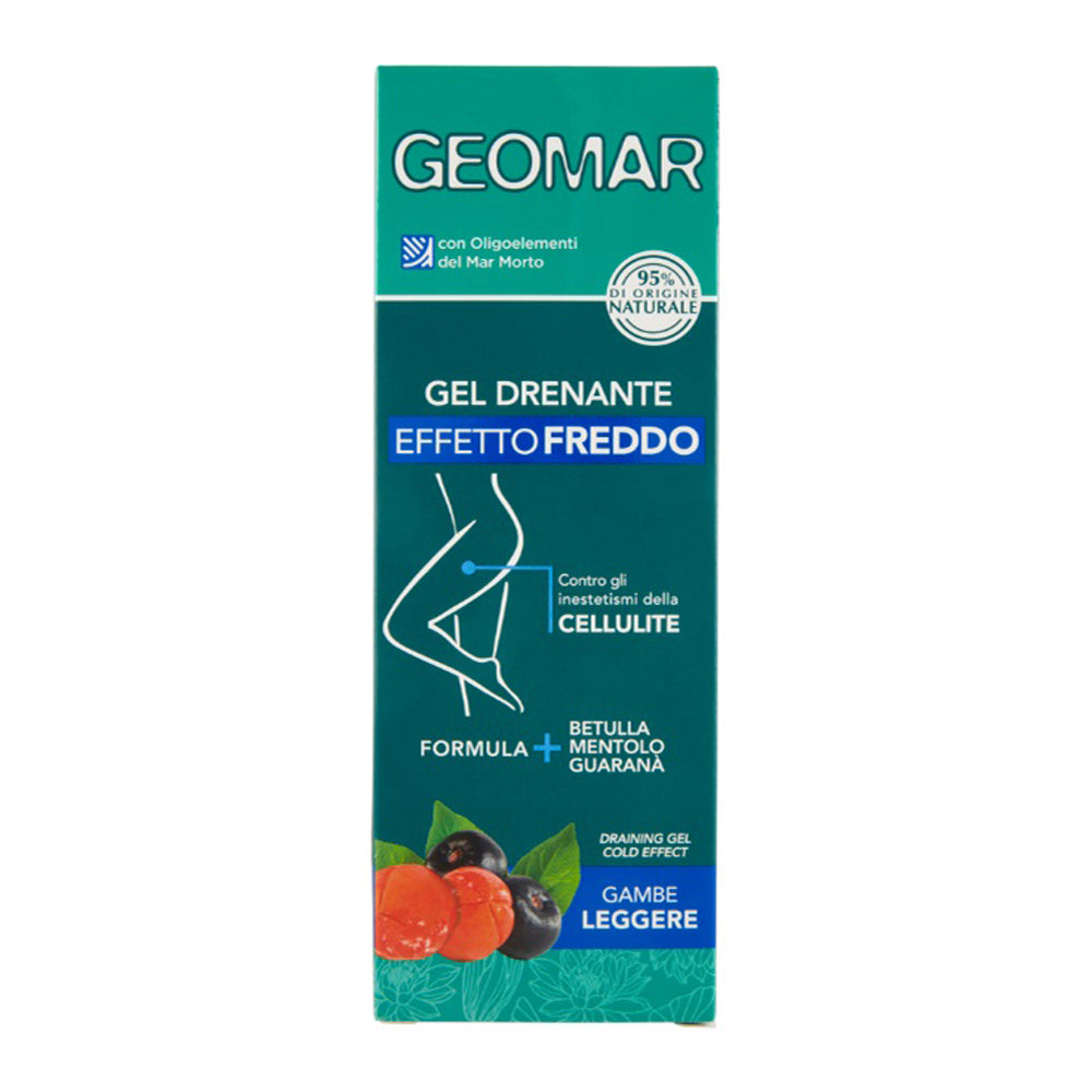 🌿 GEOMAR GEL DRENANTE EFFETTO FREDDO – 200 ml