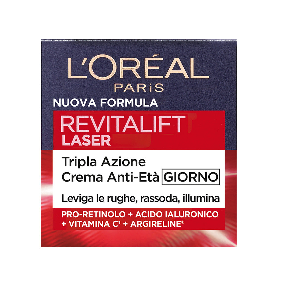L’Oréal Paris Revitalift Laser – Crema Giorno Tripla Azione Anti-Età