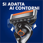 Gillette Fusion Shaving Kit con Rasoio, Schiuma da Barba e Beauty Case  🪒